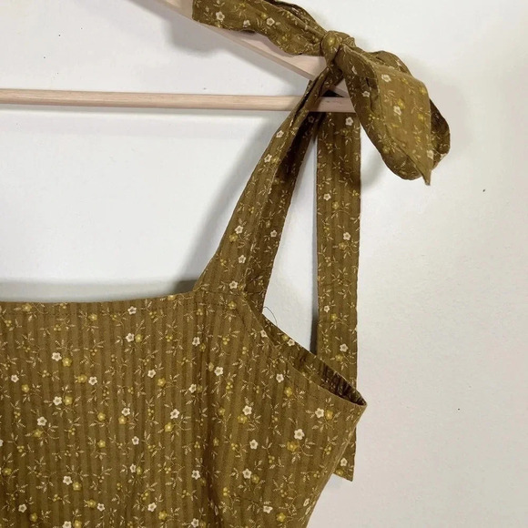 Madewell  Rosalie Tie-strap Tank Tops In Daisy Stitch - Picture 7 of 13